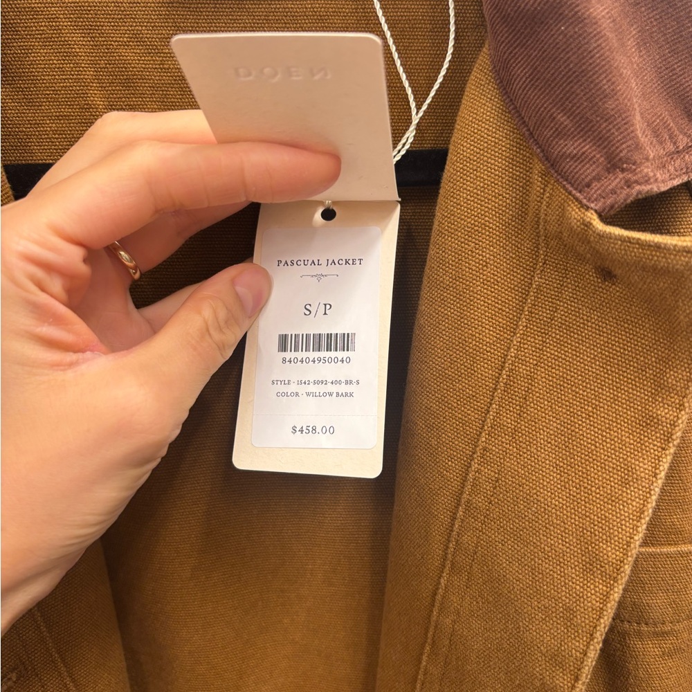 NWT Doen Pascual Jacket (size small) - Picture 4 of 5